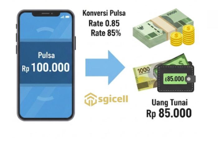 simulasi tukar pulsa three