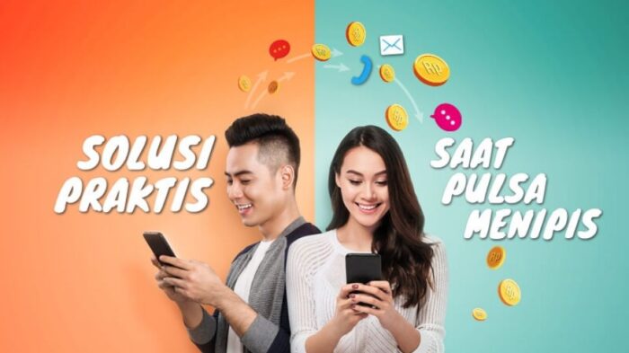 cara transfer pulsa