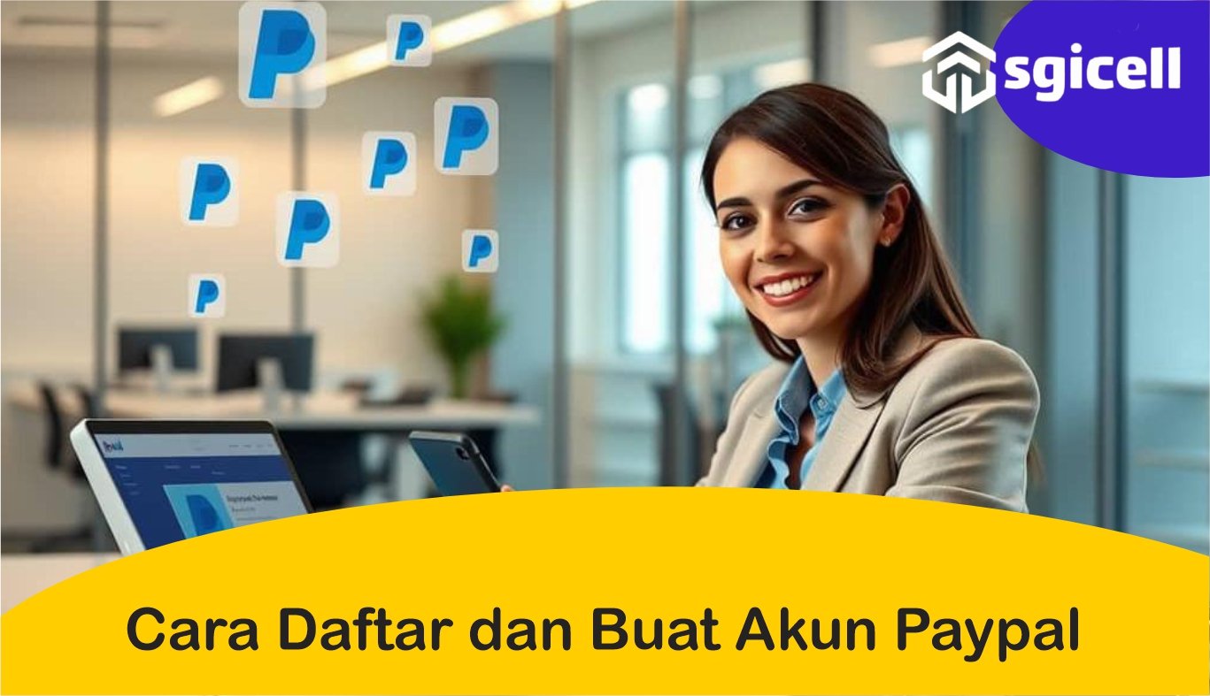 Cara Daftar dan Buat Akun Paypal
