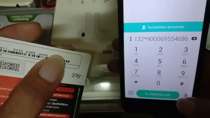 mengisi voucher telkomsel