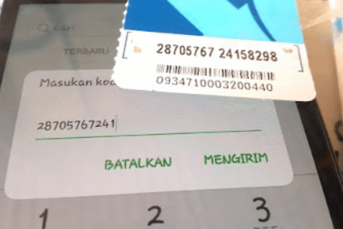 mengisi voucher xl