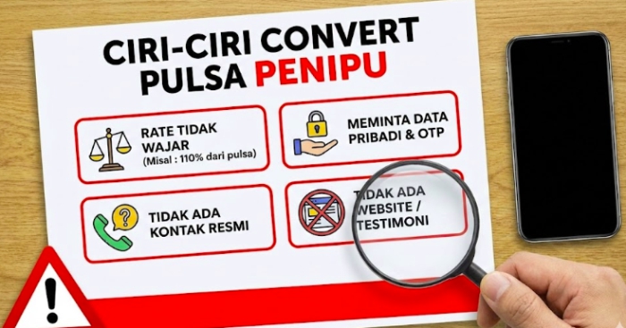 penipu convert pulsa