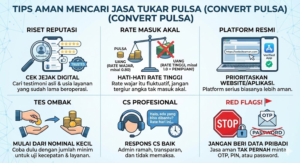 cara cairkan pulsa ke saldo dana