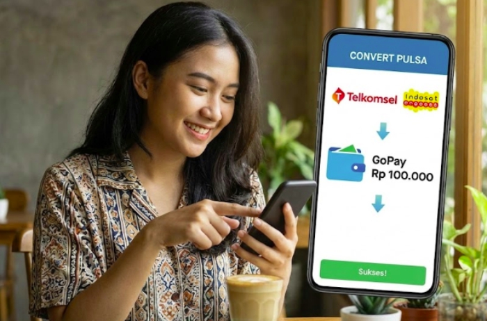 tukar pulsa ke gopay