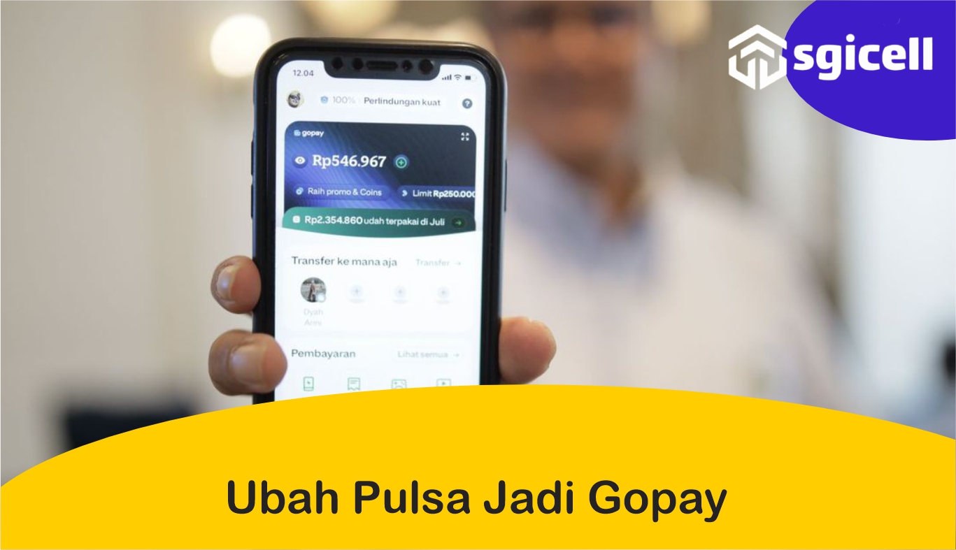 ubah pulsa jadi gopay