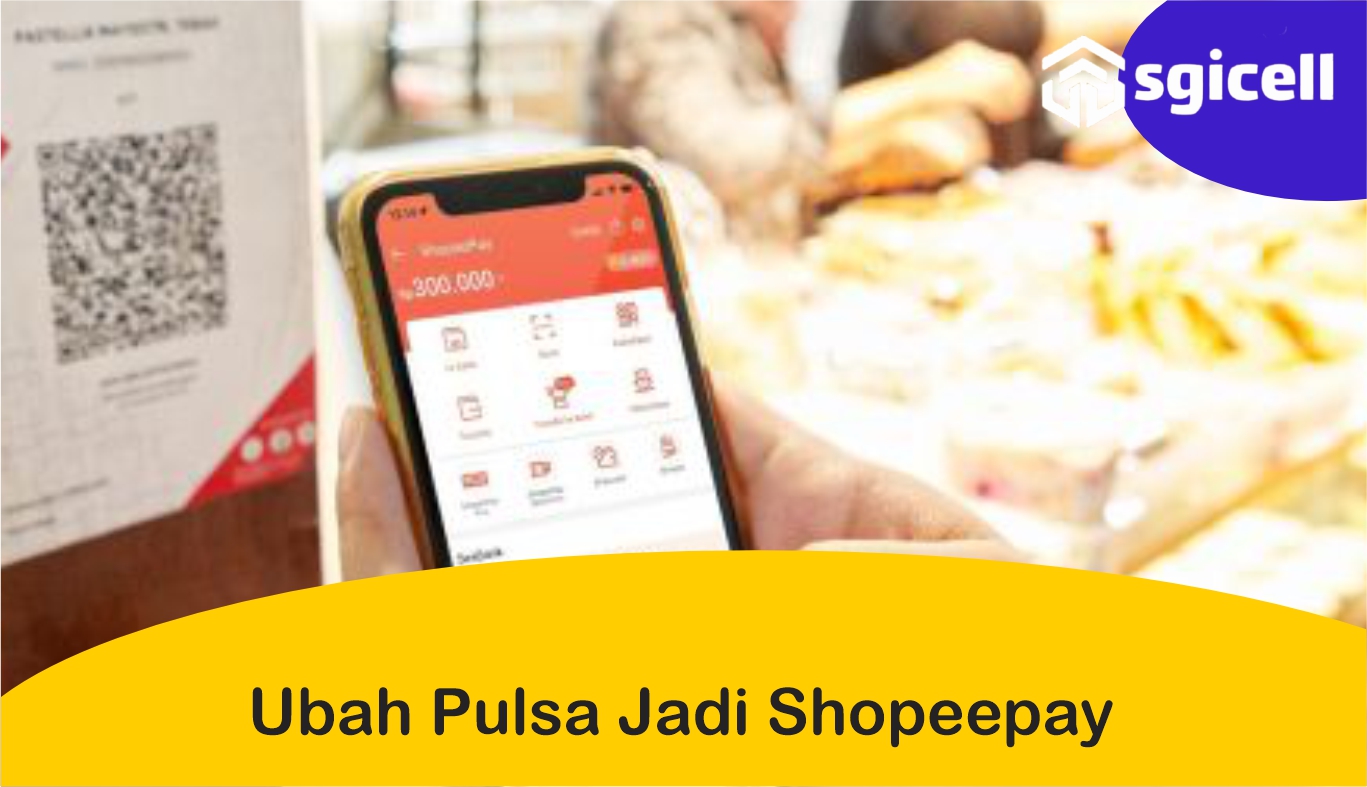 ubah pulsa jadi shopeepay