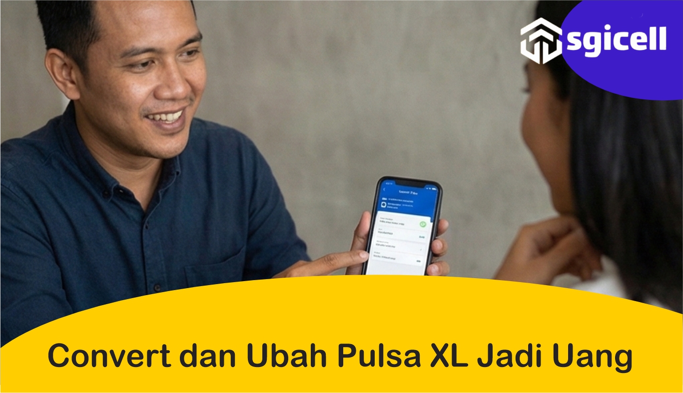 Convert dan Ubah Pulsa XL Jadi Uang