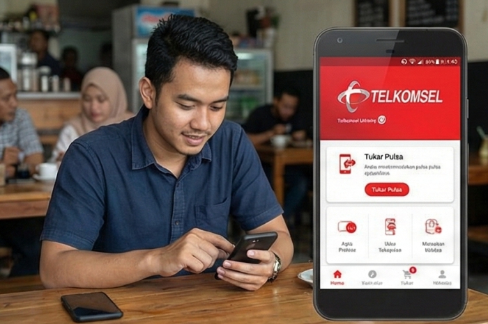 Ubah Pulsa Telkomsel Jadi Uang